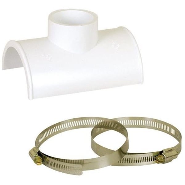 Cool Kitchen 891-0312P Tee Saddle PVC Spigot 3 x 2 in. CO713713 - main